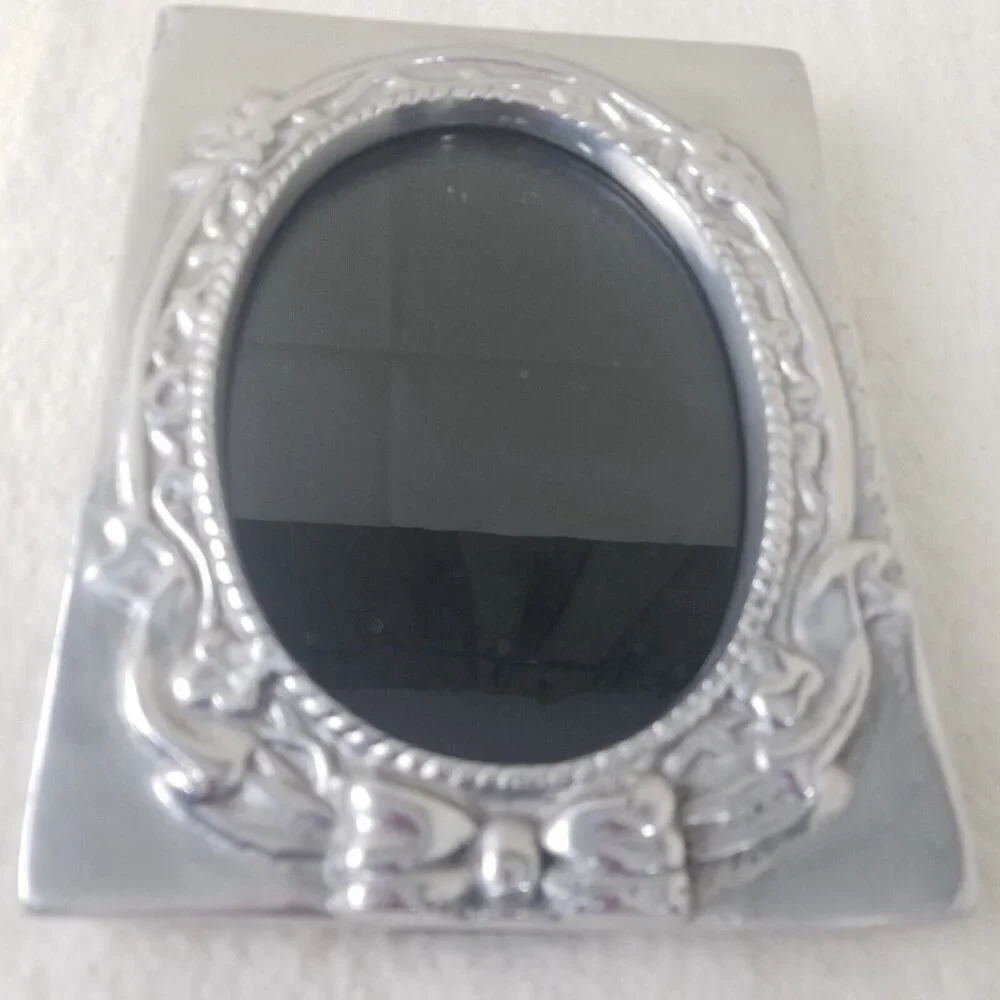 Vintage Silver Pewter Photo Frame 4x6